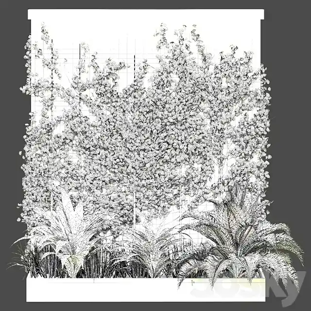 مدل سه بعدی گیاهان باغچه 10 - 5