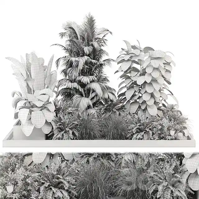 آبجکت گیاهان باغچه 7 - 9