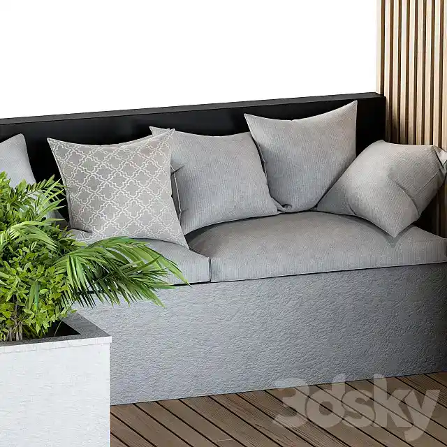 مدل سه بعدی روف گاردن 2 - 5