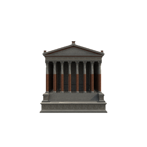 دانلود آبجکت بناهای روم باستان
