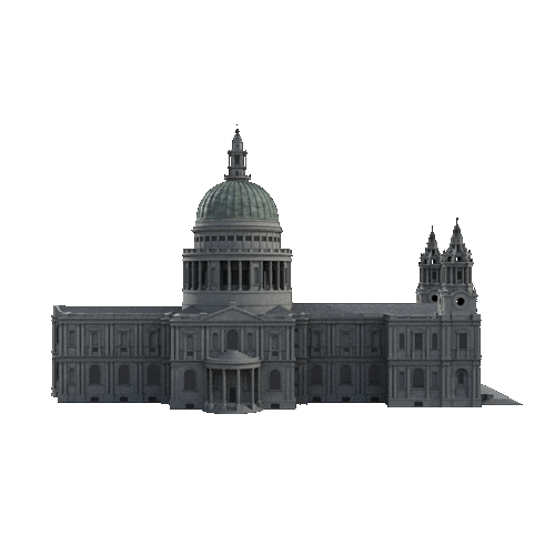 دانلود مدل سه بعدی ساختمان سلطنتی