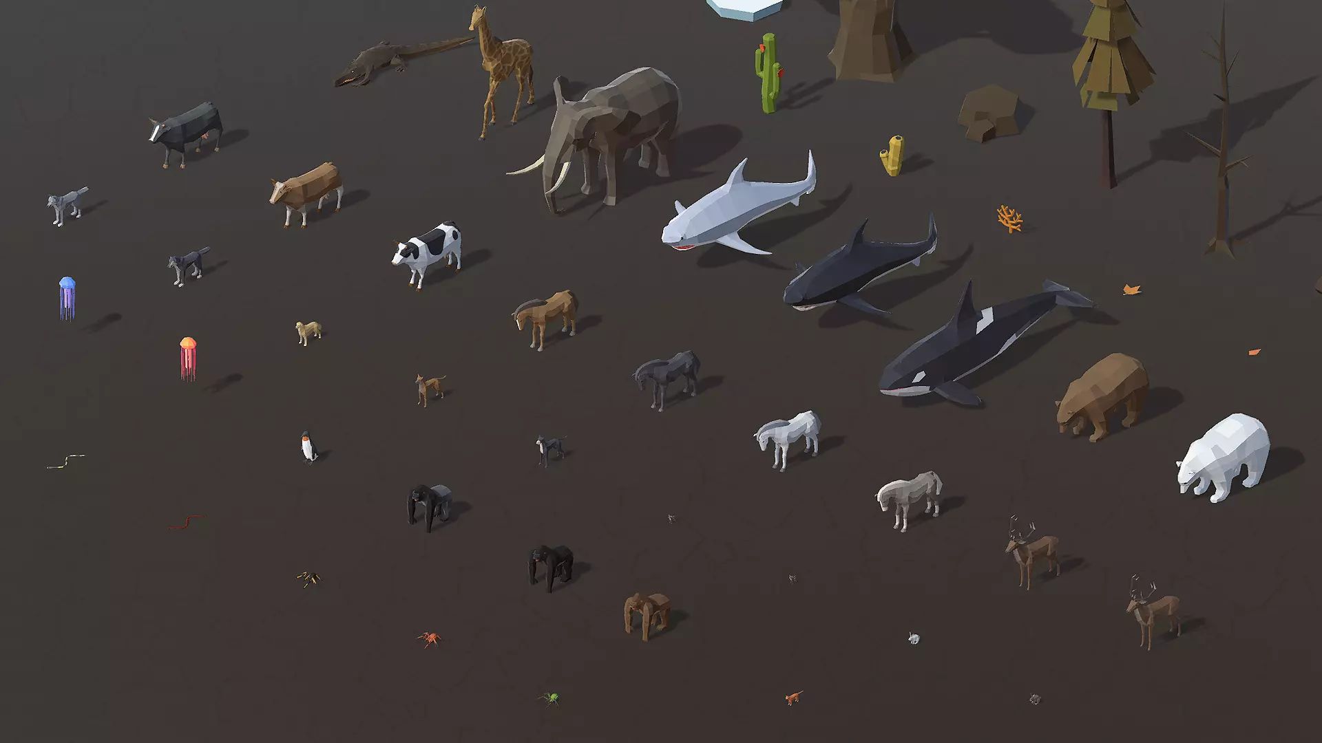 آبجکت حیوانات انیمیت شده برای یونیتی - 9