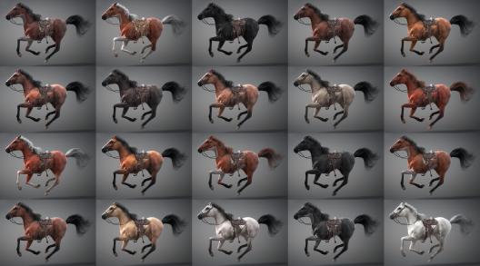 آبجکت اسب انیمیت شده