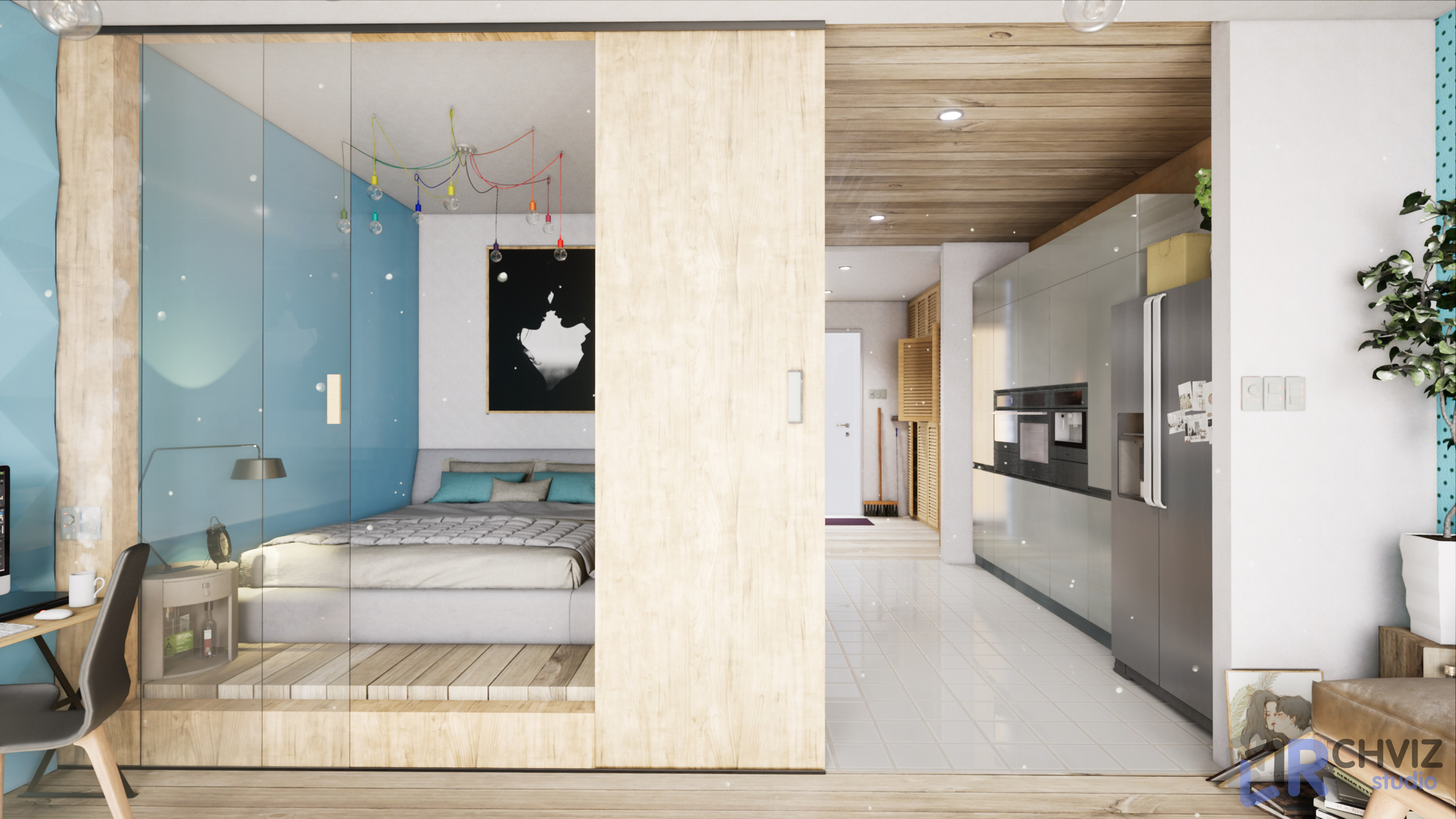 نمای داخلی آپارتمان برای آنریل انجین - 5