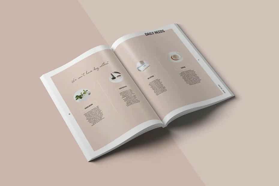 قالب ایندیزاین مجله Brooke Smith / Magazine Template