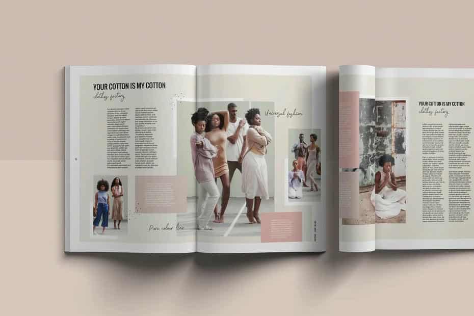 قالب ایندیزاین مجله Brooke Smith / Magazine Template