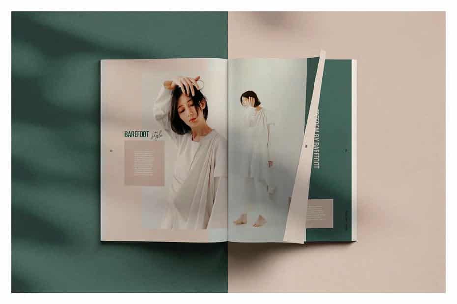 قالب ایندیزاین مجله Brooke Smith / Magazine Template
