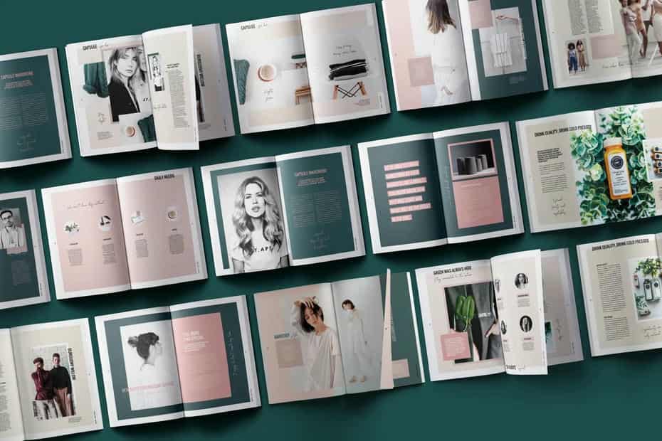 قالب ایندیزاین مجله Brooke Smith / Magazine Template