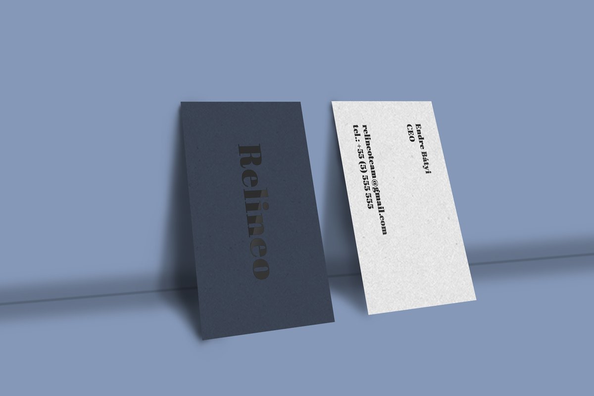موکاپ کارت ویزیت Business Card Mock-up Bigpack - 10