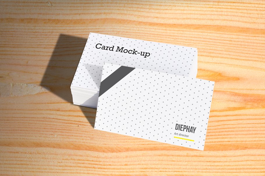 موکاپ کارت ویزیت Business Card Mockup - 10