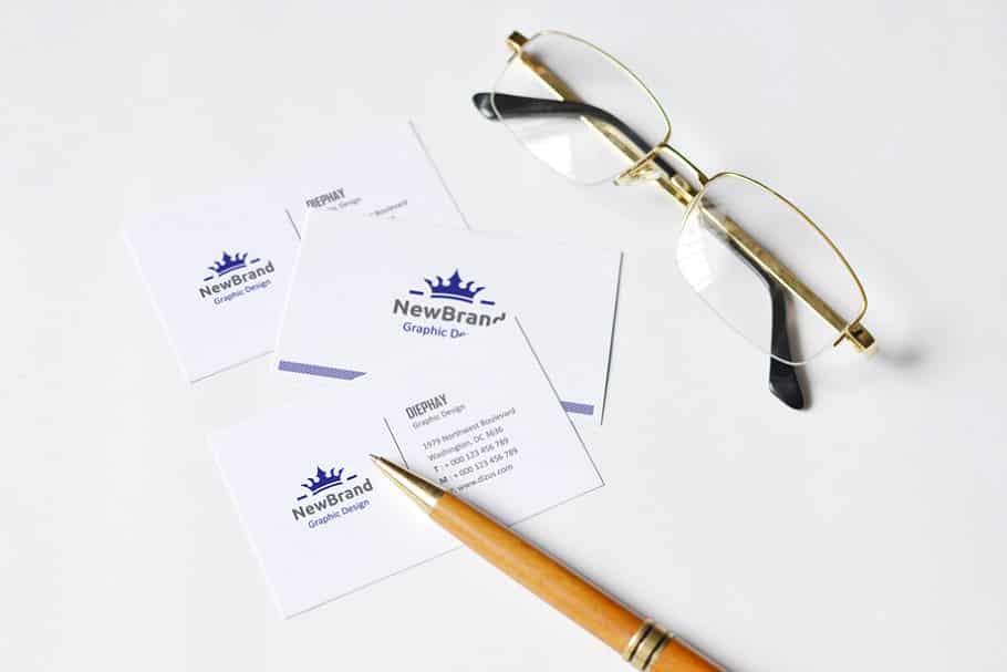 موکاپ کارت ویزیت Business Card Mockups - 10