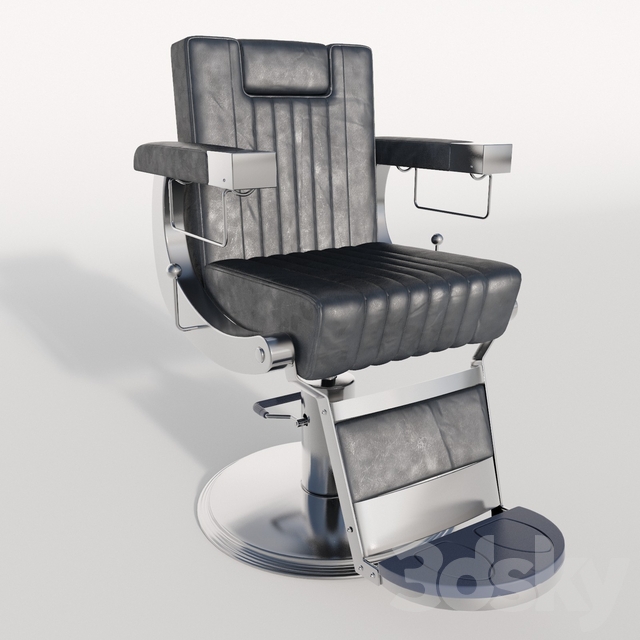 مدل سه بعدی صندلی آرایشگاه - 4