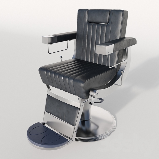 مدل سه بعدی صندلی آرایشگاه - 6