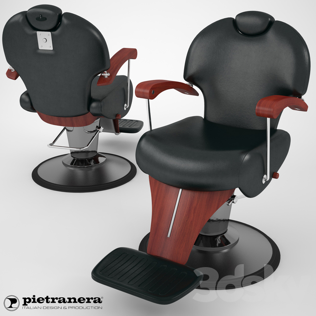 مدل سه بعدی صندلی آرایشگاه - 8