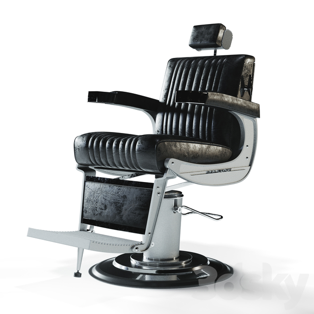 مدل سه بعدی صندلی آرایشگاه - 10
