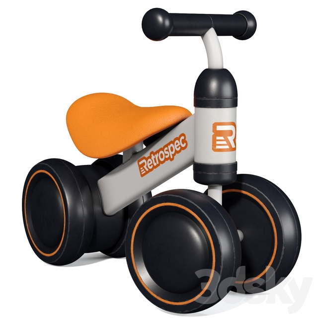 مدل سه بعدی دوچرخه کودک - 10