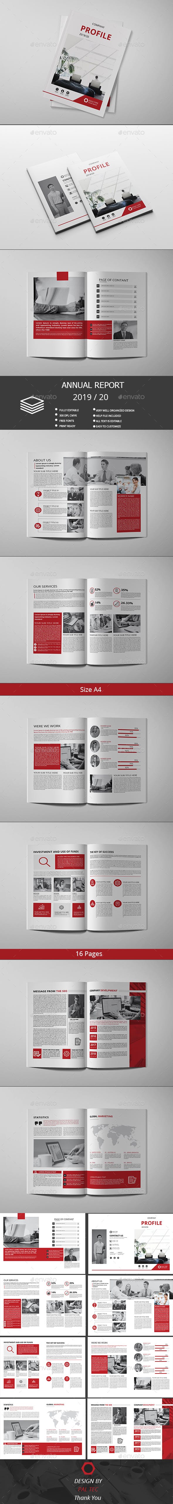 قالب ایندیزاین بروشور Company Profile | Brochures