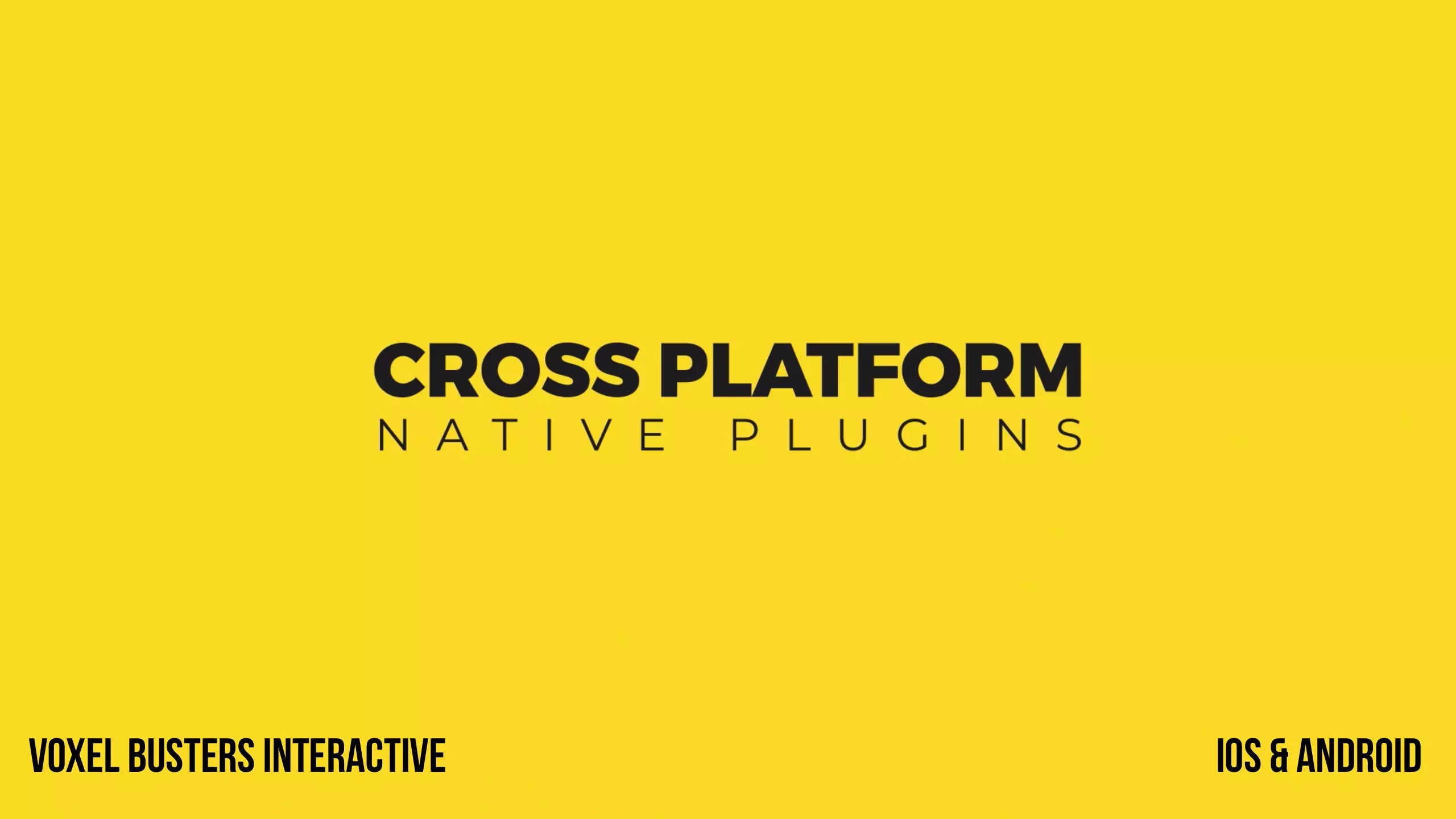 Cross Platform Native Plugins برای یونیتی - 1
