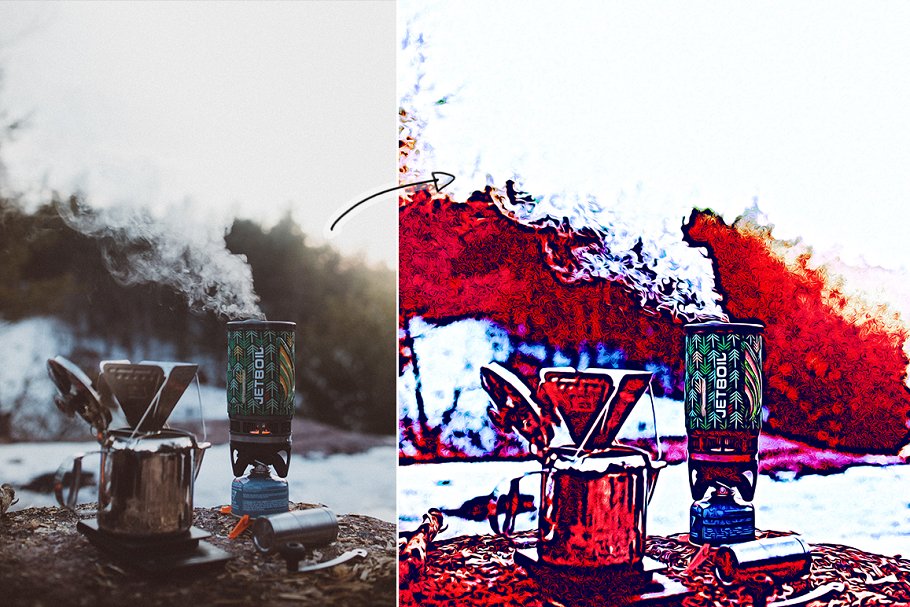 دانلود اکشن تبدیل عکس به نقاشی رنگ روغن - 5