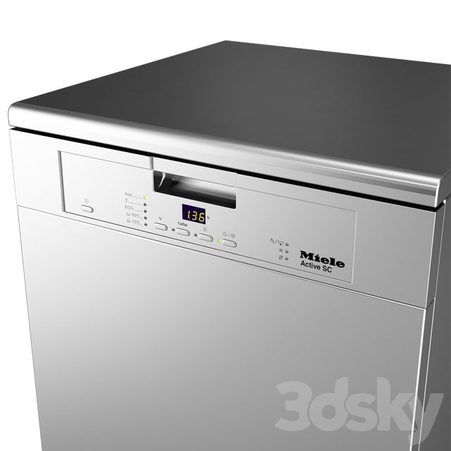 مدل سه بعدی ماشین ظرفشویی - 4