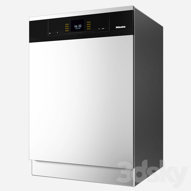 مدل سه بعدی ماشین ظرفشویی - 10