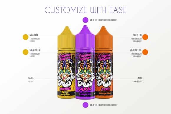 موکاپ قطره چکان ELiquid Bottle - 12