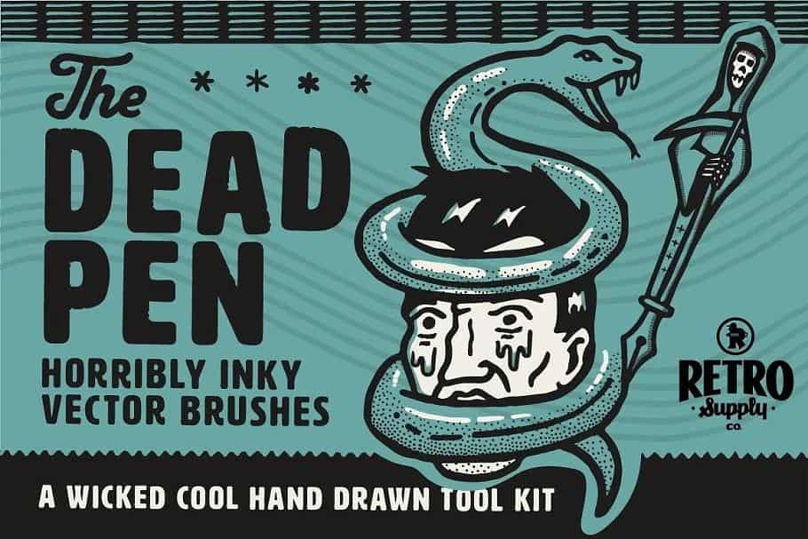 براش ایلاستریتر Essential Illustrator Brush Bundle