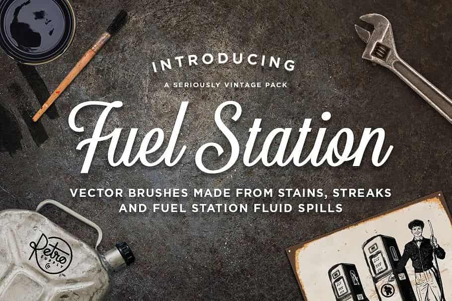 براش ایلاستریتر Essential Illustrator Brush Bundle - 50
