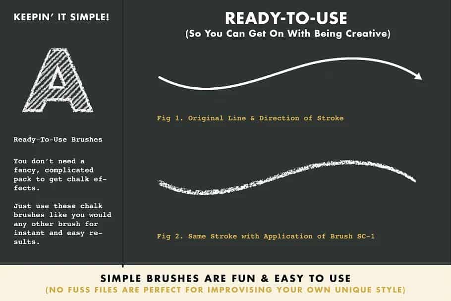 براش ایلاستریتر Essential Illustrator Brush Bundle - 64