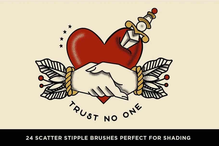 براش ایلاستریتر Essential Illustrator Brush Bundle