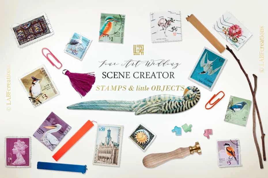 جعبه ابزار ساخت موکاپ کارت دعوت عروسی - 11