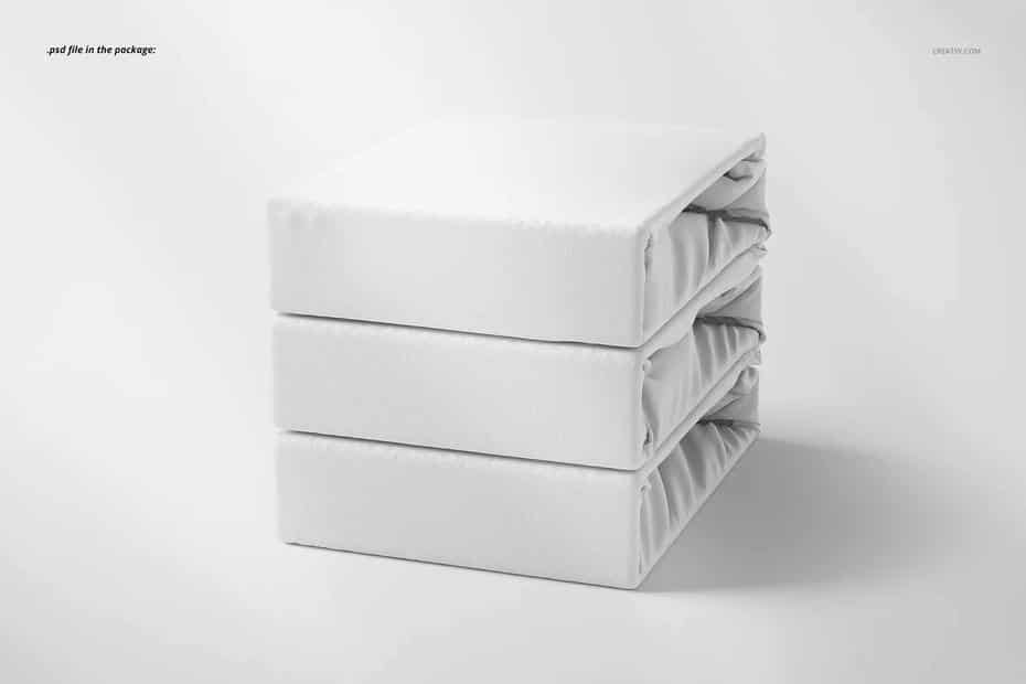 موکاپ پارچه Folded Fabrics - 2