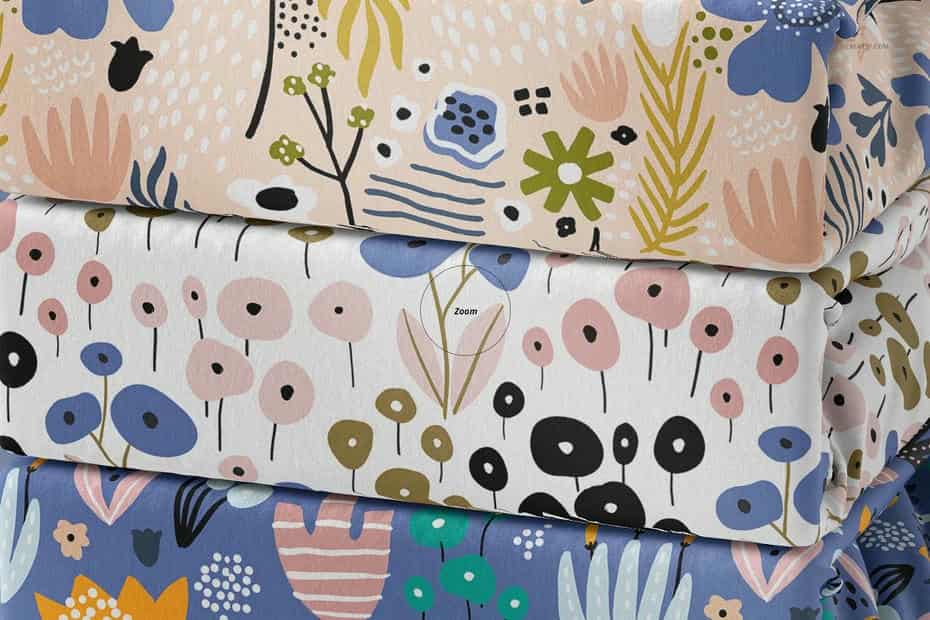 موکاپ پارچه Folded Fabrics - 5
