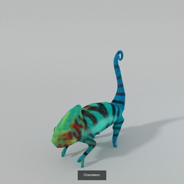 مدل سه بعدی حیوانات جنگلی - 8