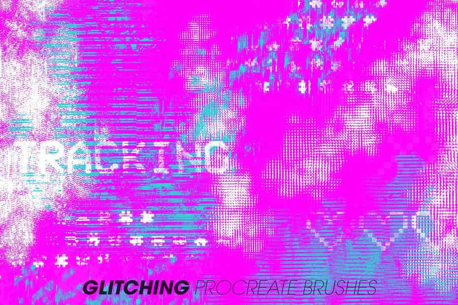 براش Glitching Brushes for Procreate - 5