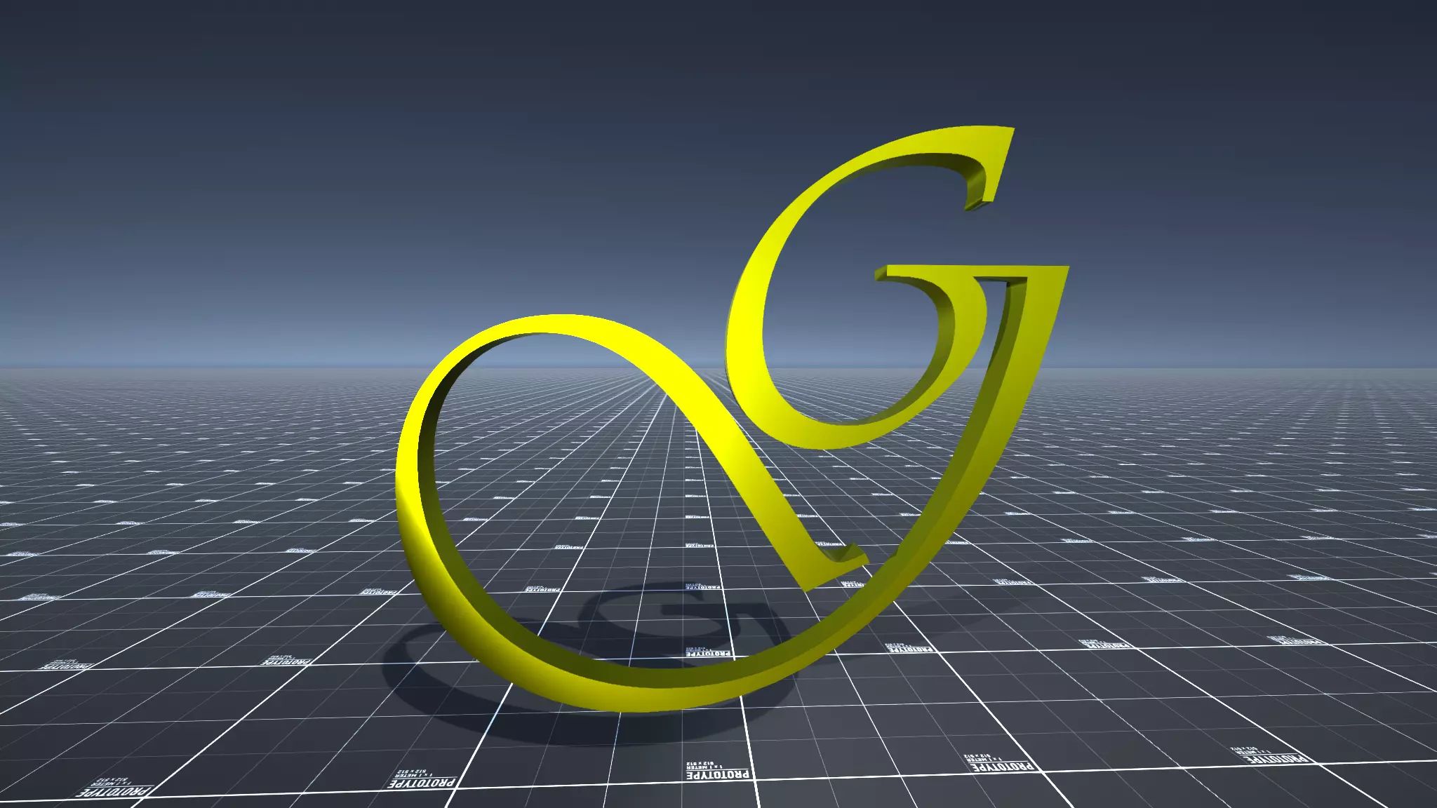پروژه Glyph 3D برای یونیتی - 3