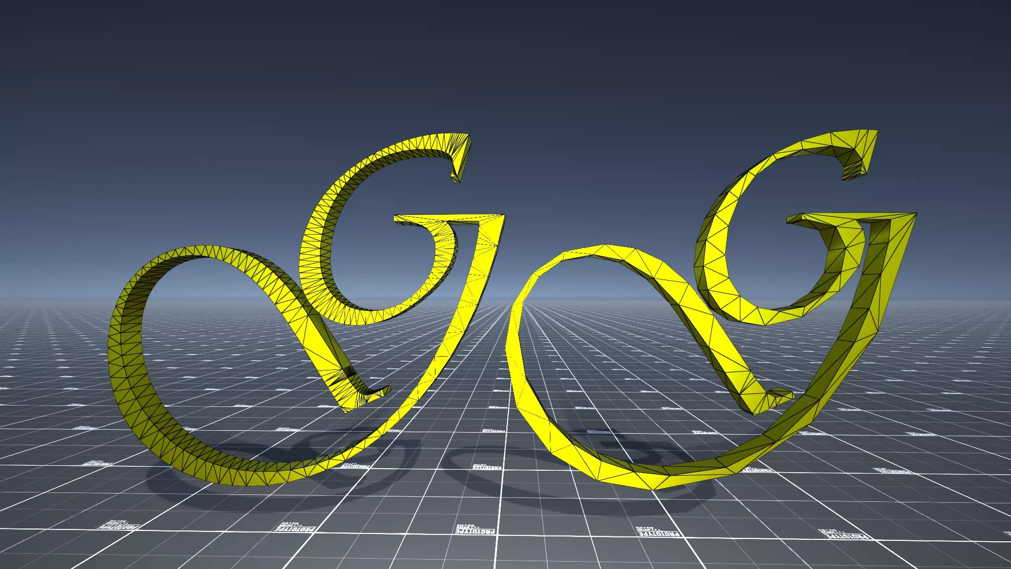 پروژه Glyph 3D برای یونیتی - 5