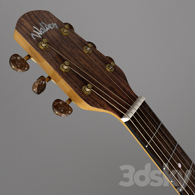 مدل سه بعدی گیتار - 4