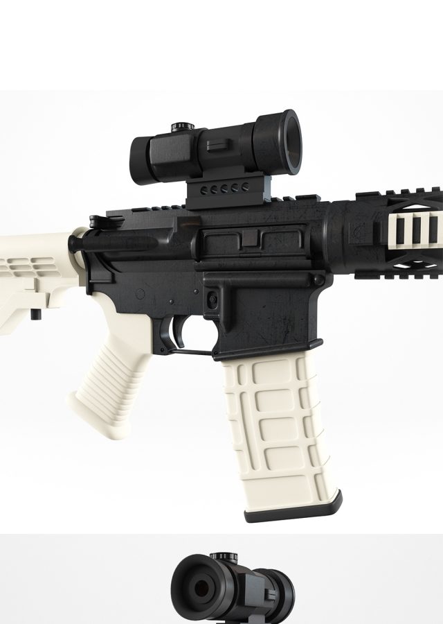 دانلود مدل سه بعدی اسلحه - 13