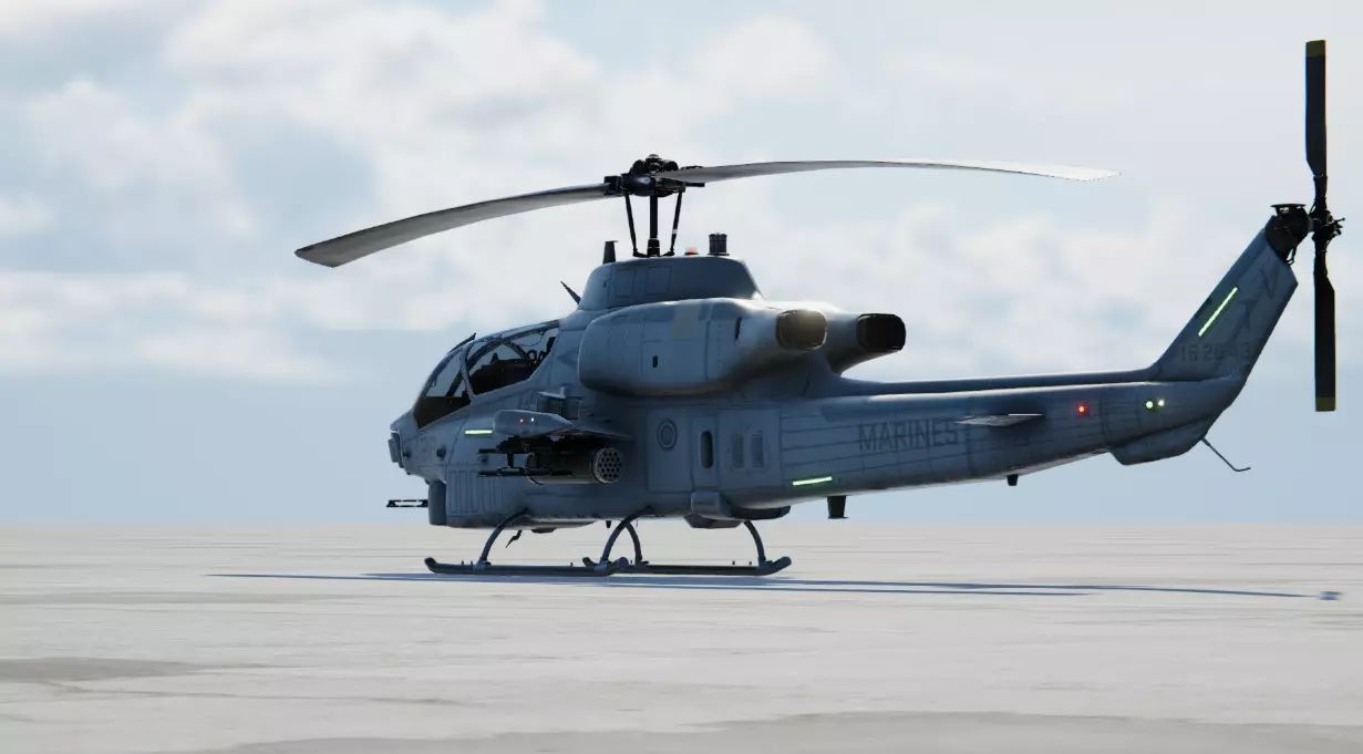 آبجکت هلیکوپتر برای یونیتی - 1