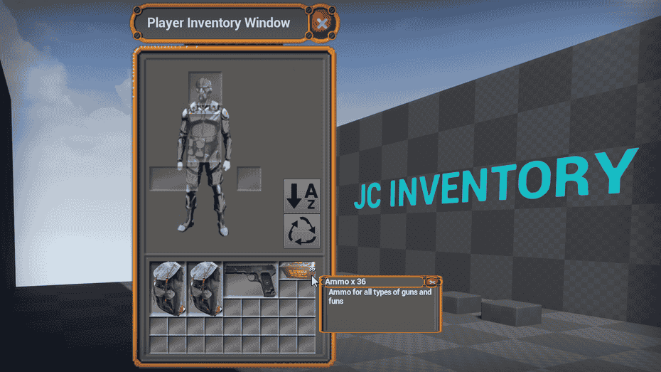 JC Inventory برای آنریل انجین - 3