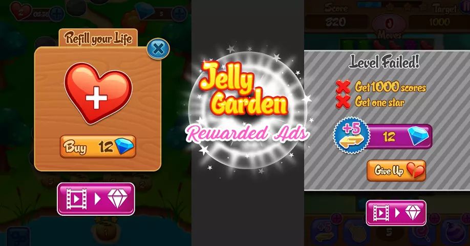 بازی Jelly Garden برای یونیتی - 9