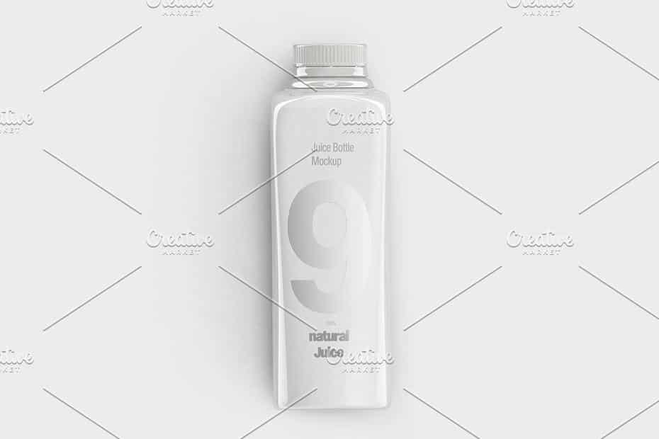 موکاپ بطری نوشیدنی Juice Bottle Mockup