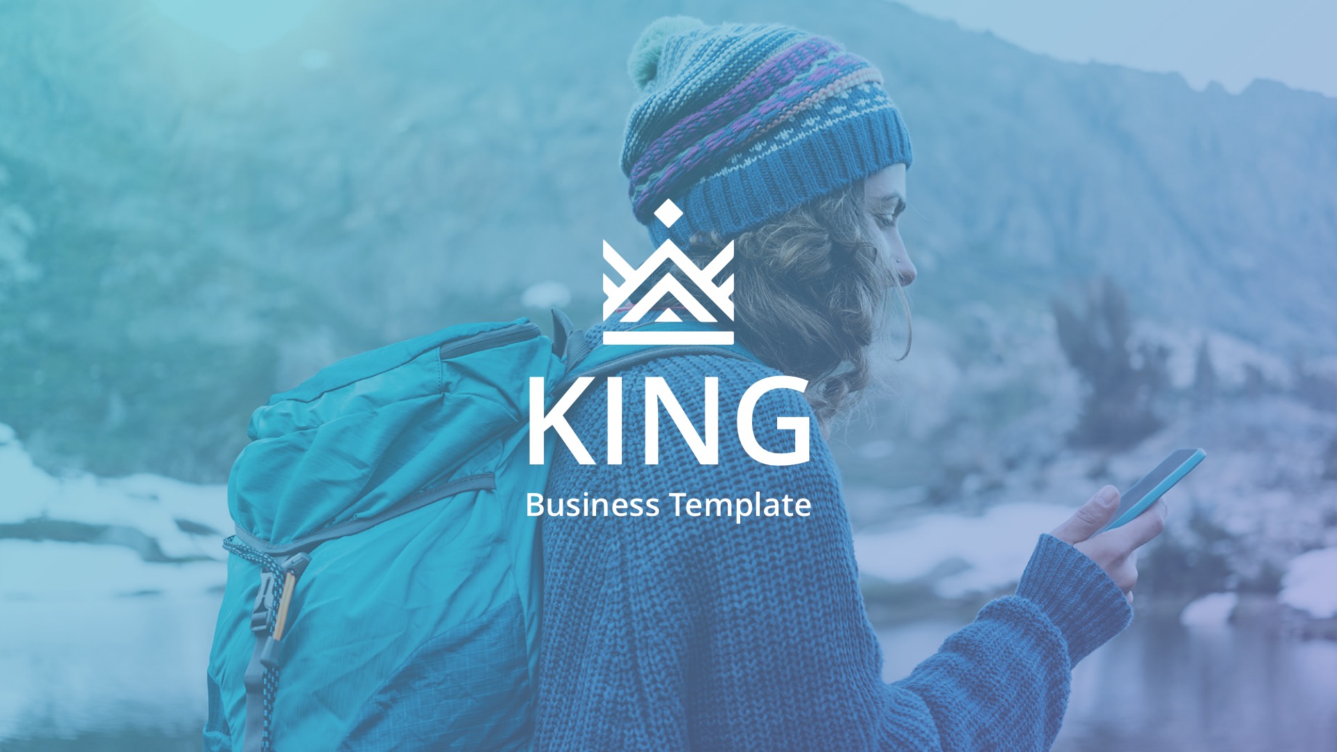 قالب پاورپوینت King Business Powerpoint Template