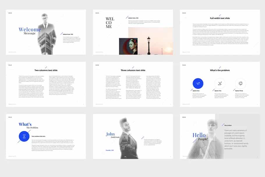 قالب پاورپوینت KULA Powerpoint Template