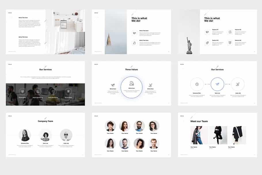 قالب پاورپوینت KULA Powerpoint Template - 9