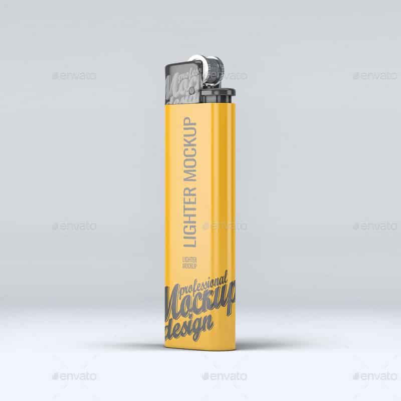 موکاپ فندک Lighter Mock-Up - 4