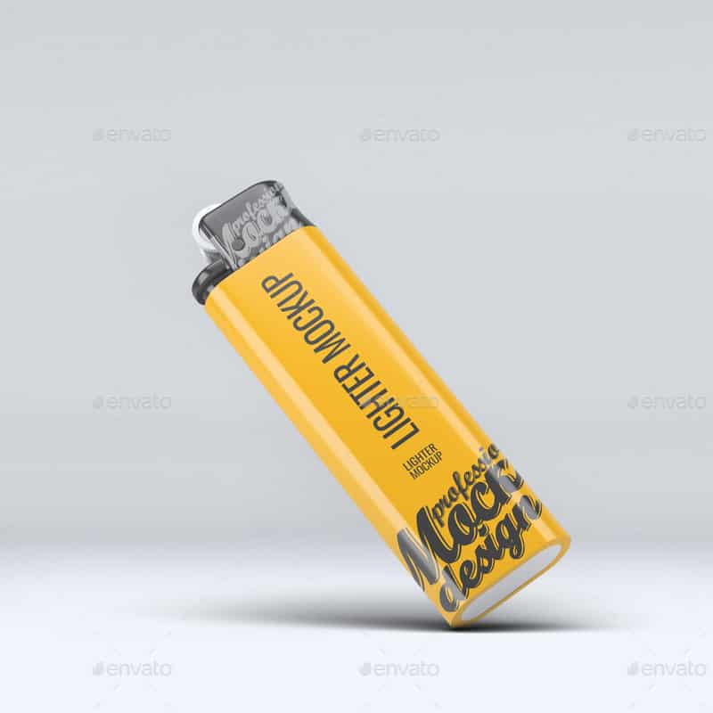 موکاپ فندک Lighter Mock-Up - 8