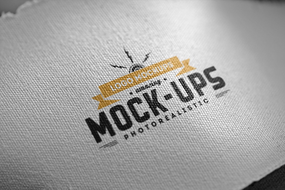 موکاپ لوگو Logo Mock-Ups / Vol.1 - 6