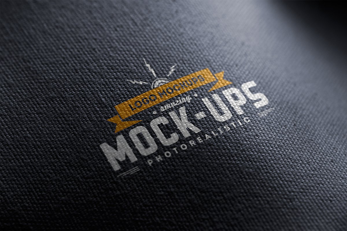 موکاپ لوگو Logo Mock-Ups / Vol.1 - 12